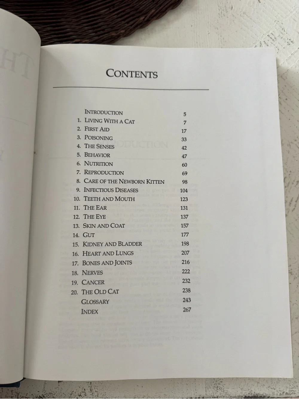 The Cat Owner's Manual Blue Hardcover Book